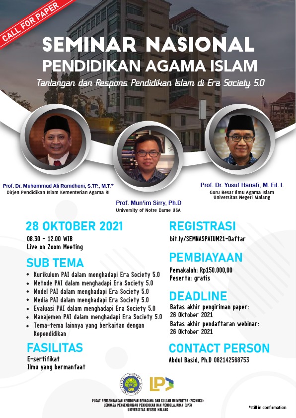 Seminar Nasional Pendidikan Agama Islam